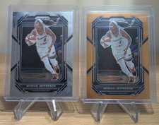 2023 Panini Prizm WNBA Moriah Jefferson Base No. 76 & Orange Prizm #48/99