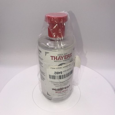 THAYERS Facial Toner - Witch Hazel, Aloe Vera Formula - 12 Oz - Rose Petal