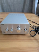 Hitachi Amplifier AXM649U Silver HiFi Stereo Missing Foot Untested Unit Only