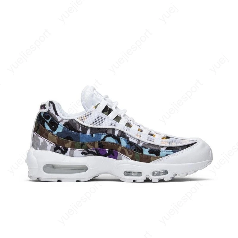 NIKE ナイキ AIR MAX 95 ERDL エアマックス95 ローカットスニーカー ホワイト/マルチ US11.5/29.5cm AR4473-100 Nike Air Max 95 ERDL Party 2018 - AR4473-100 for Sale