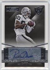 2015 Panini Donruss Signature Series Rod Streater #35 Auto 1cc7