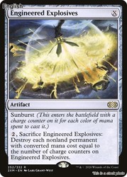 Engineered Explosives 252/332 Double Masters Rare MTG