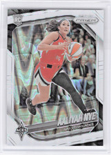 2025 Panini WNBA Prizm - Aaliyah Nye #15 White Seismic  Rookie RC LV Aces