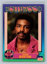 1991 Starline Hollywood Walk of Fame - #153 Levar Burton