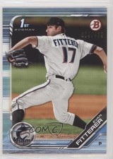 2019 Bowman Draft Sky Blue /499 Evan Fitterer #BD-68 0o6v