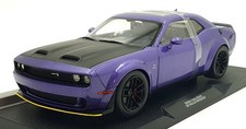 Solido 1/18 Scale S1805714 2023 Dodge Challenger SRT Hellcat Wideboy Plum Crazy