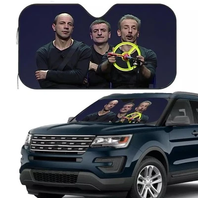 PARASOLE PARABREZZA TRIO ALDO GIOVANNI GIACOMO SUBARU BARACCA SV SKETCH TEL CHI - Bild 1 von 4