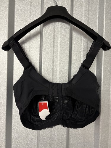 Marks & Spencer ungepolsterter Vollschalen-BH ohne Bügel Spitze UK 36 G schwarz - Bild 5 von 9