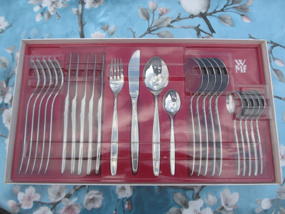 WMF Besteck Rom Cromargan 24 - teiliges Besteckset 6 Personen sehr guter Zustand - Bild 2 von 3