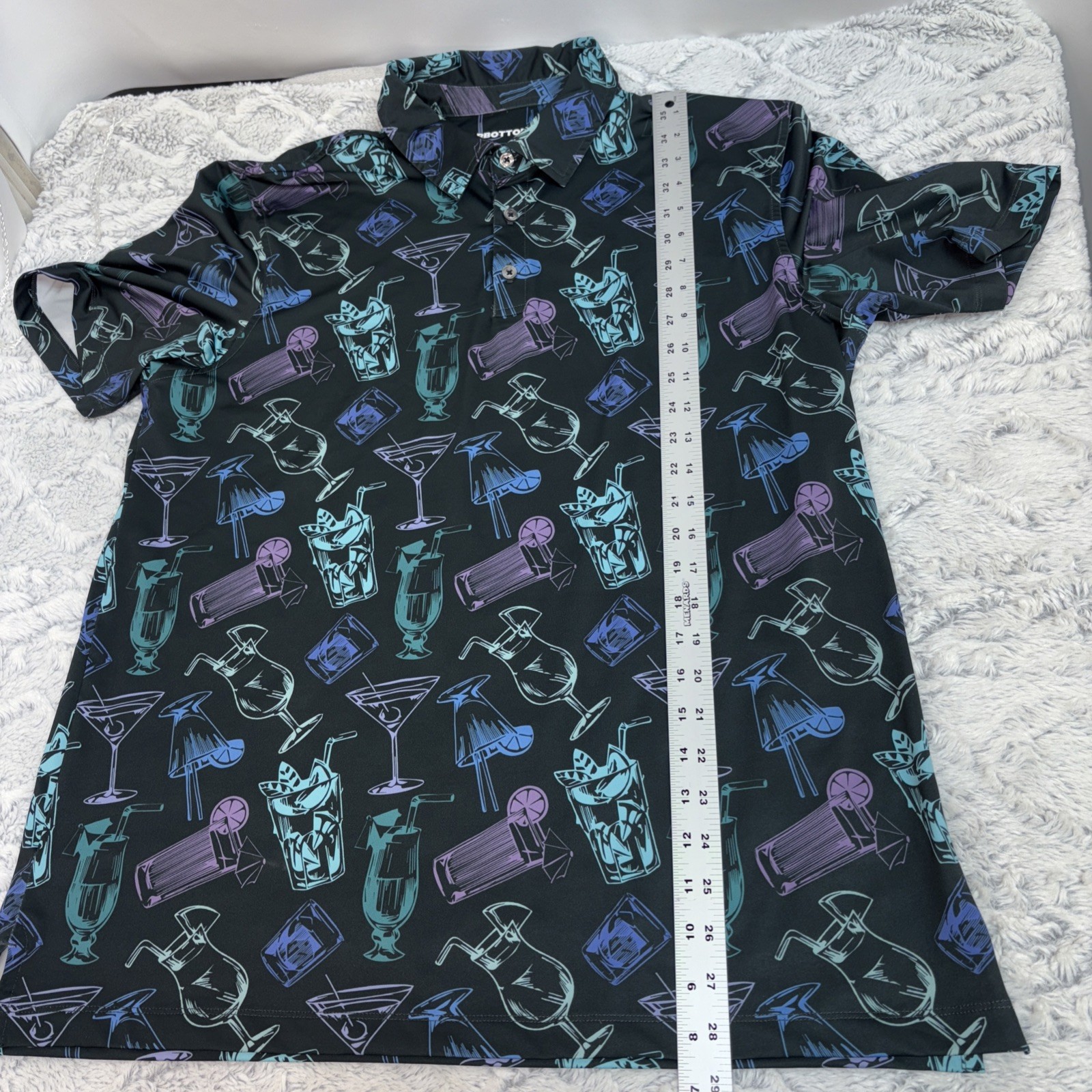 Bearbottom performance polo Cocktail Nightcap Siz… - image 5