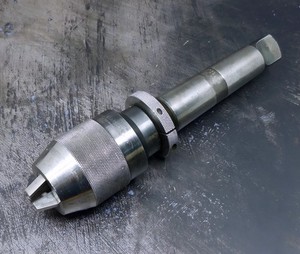 ALBRECHT KEYLESS DRILL CHUCK - #4MT SHANK - 1/8" to 5/8"