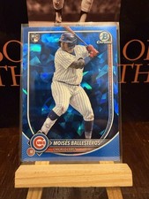 2025 Topps Bowman Chrome Sapphire Rookie Moises Ballesteros #42 Cubs MLB