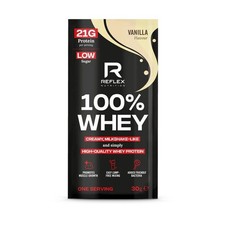Reflex Nutrition 100% Whey Protein 30g Sachet – High Protein, Low Carb Sugar