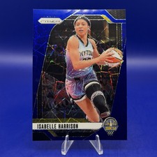 2024 Panini Prizm WNBA Isabelle Harrison Blue Velocity Prizm #6 Chicago Sky