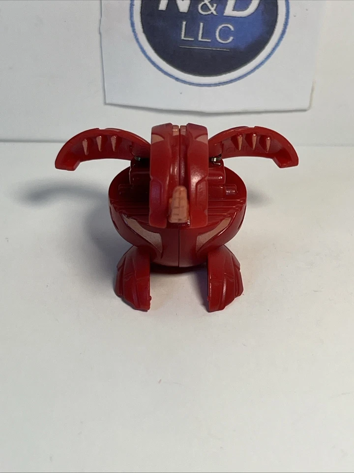 Bakugan Dragonoid B1 Red Pyrus Battle Brawlers W/Card Open Core RARE - Image 2 of 4