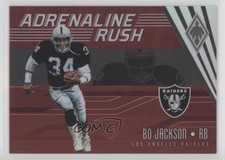 2017 Panini Phoenix Adrenaline Rush Red 282/299 Bo Jackson #AR-9 0ad