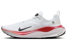 Nike ReactX Infinity Run 4 White Bright Crimson Sneakers DR2665-104 Men's Sizes