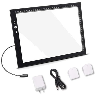 Versatile 7000 Lux A4 Tracing Light Pad - Perfect for Arts and Crafts Projects