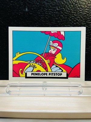 Hanna-Barbera Trading Card PENELOPE PITSTOP Collector Card Cartoon Wacky Races