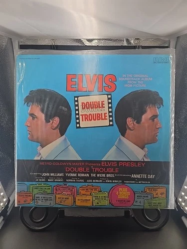 ELVIS PRESLEY Double Trouble Original 1967 LP RCA Victor LSP-3787 VG/VG+