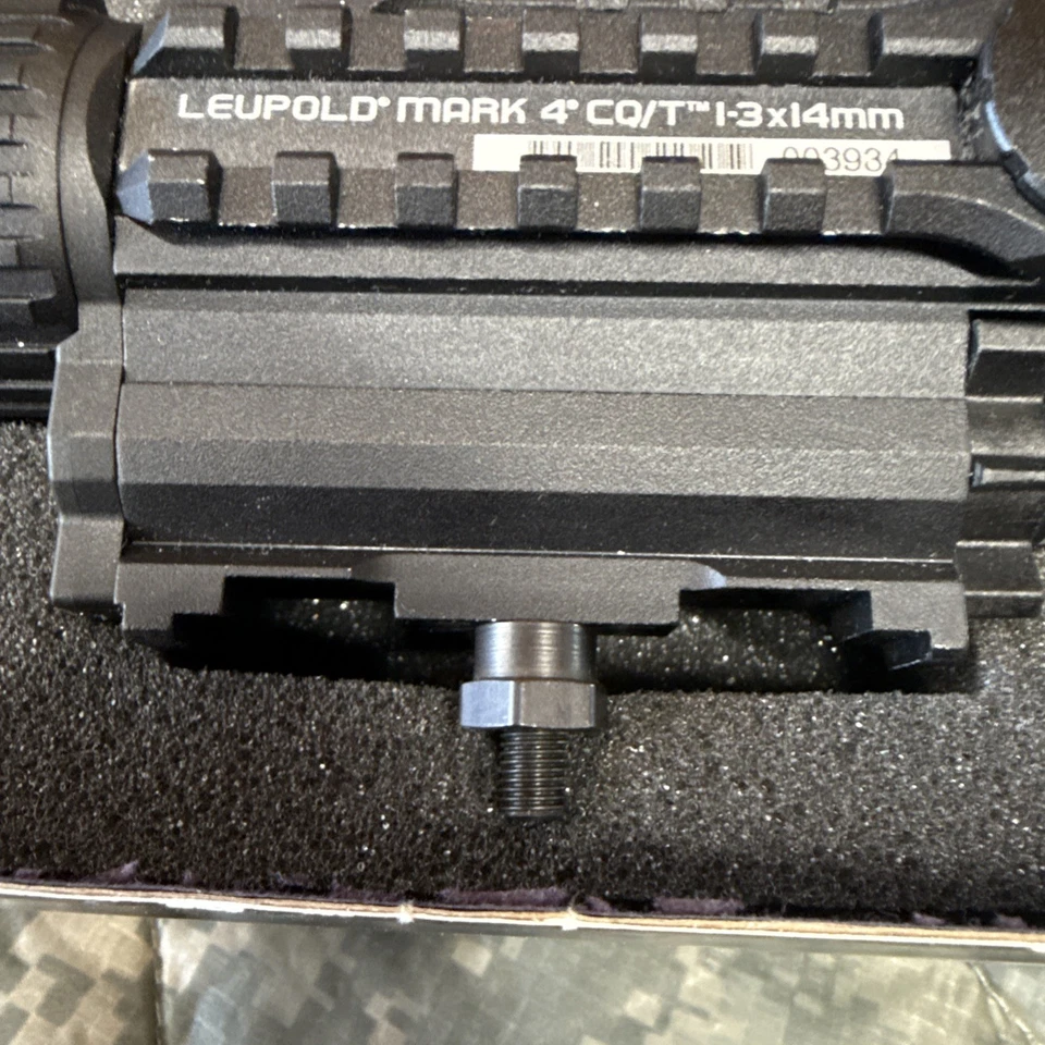 Punto Iluminado Leupold CQ/T Mark 4 1-3x14mm con Montaje y Caja 52155 Ámbar Foto 4 de 4
