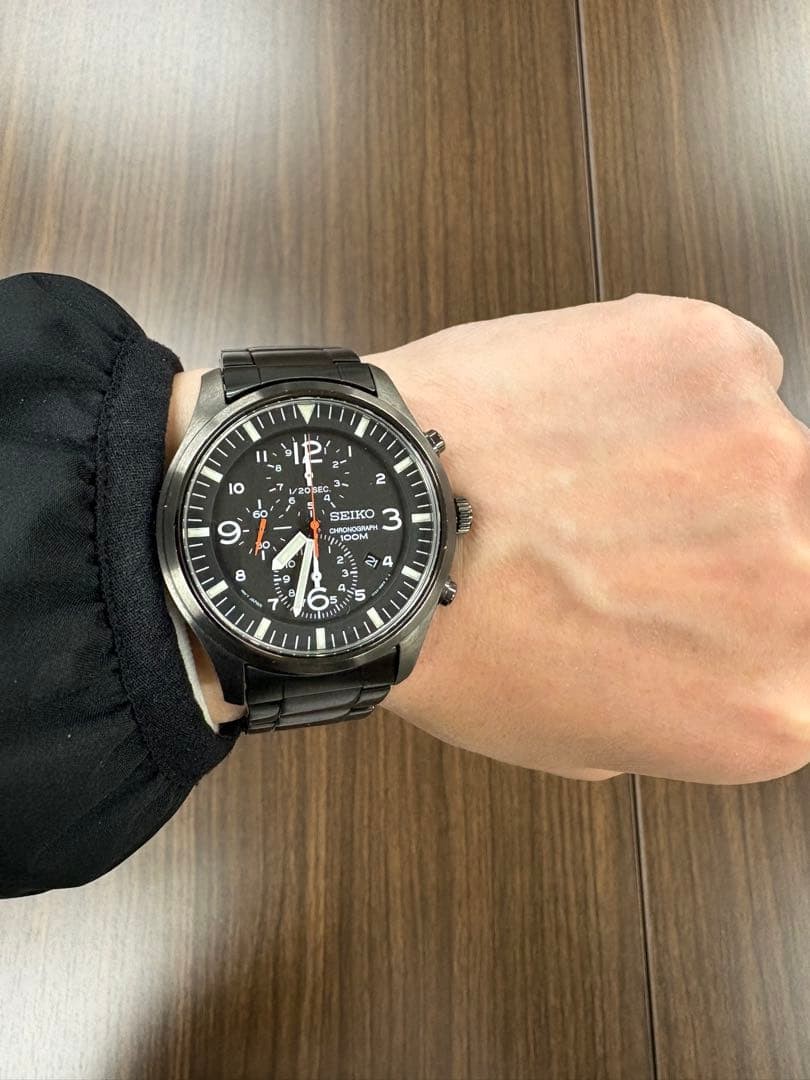 SEIKO Chronograph 7T92-0JS0 Used Watch From Japan image 6