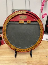 1917 FOXY TOYS ANTIQUE SLATE BOARD W/SPELLING & NUMBERS