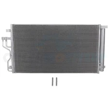 AC Condenser Unit with Drier for 11-15 Hyundai Tucson Kia Sportage Block Fitting
