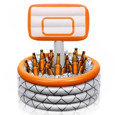 Bencailor Inflatable Cooler Football Rugby Basketball Baseball Drink Toss Gam...