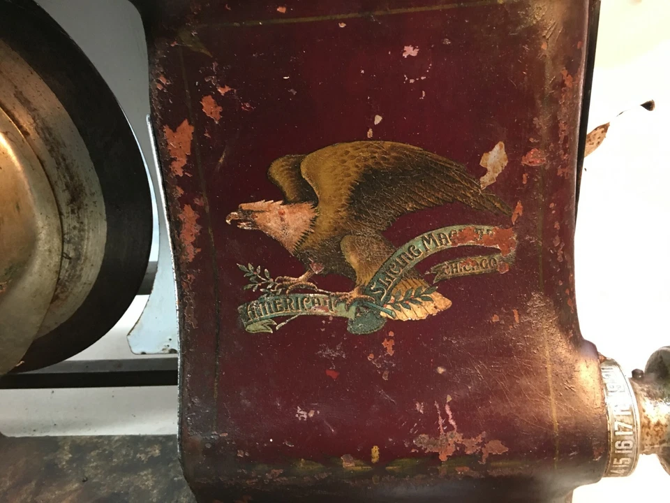 Antique American Meat Slicing Machine Commercial Meat Slicer 1940s Works - Image 2 of 4