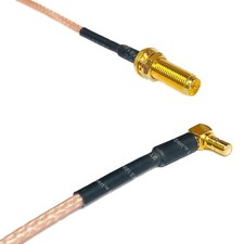 RG316 RP-SMA Female Long to SSMB Male Angle RF Cable Rapid-SHIP LOT