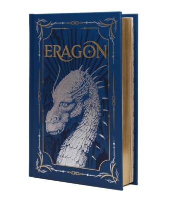 Eragon by Christopher Paolini (Leather Bound, Collectible Edition, Deluxe Gift)