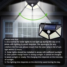 Solar Powered Black Led Outdoor Garden Post Deck Cap Square Fence Lights 1/2/3/4