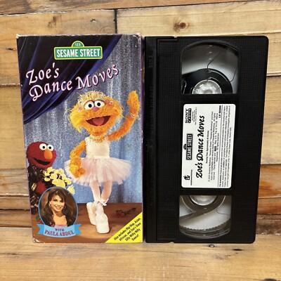 Zoe's Dance Moves VHS VCR Video Tape Used Cartoon
