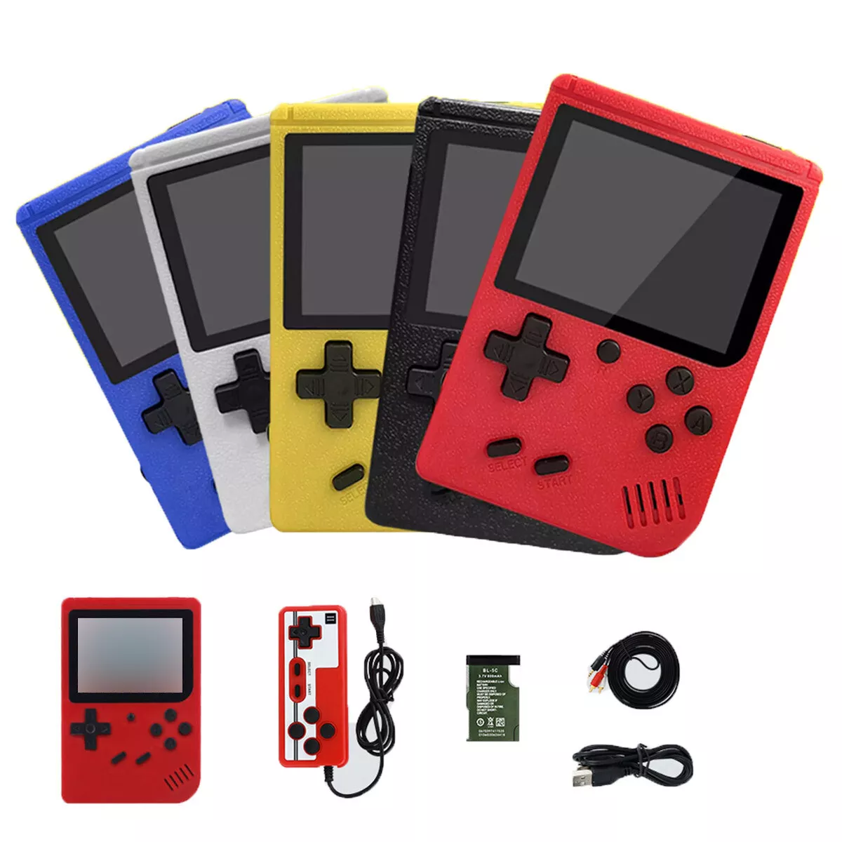Kids Built in 400 Game Console Gameboy Retro Machine Classic Game Handheld Video