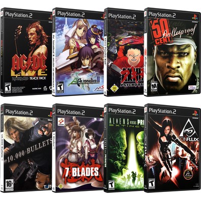 Replacement Playstation 2 PS2 #-A Covers & Cases New NO GAME OR MANUAL!!!