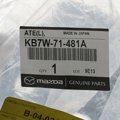 OEM 2017-2019 Mazda Cx-5 Quarter Panel Extension Corner Rear Left