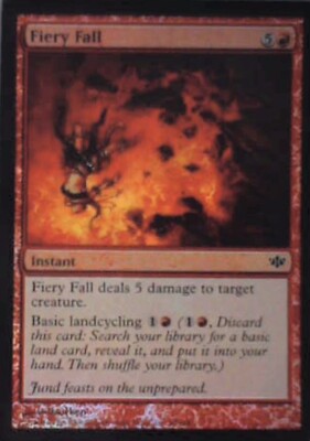 Fiery Fall - Conflux: #63, Magic: The Gathering - Foil Nm R247