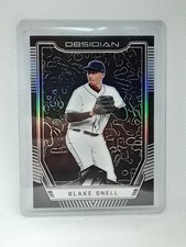 Blake Snell 2019 Chronicles Obsidian Baseball - #24 - Tampa Bay Rays