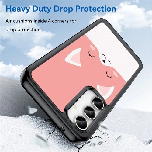 Plastic Cover For Samsung A15 A16 S23 S24 S25 Ultra FE aesthetic Red fox cartoon - 第 19/25 張圖片