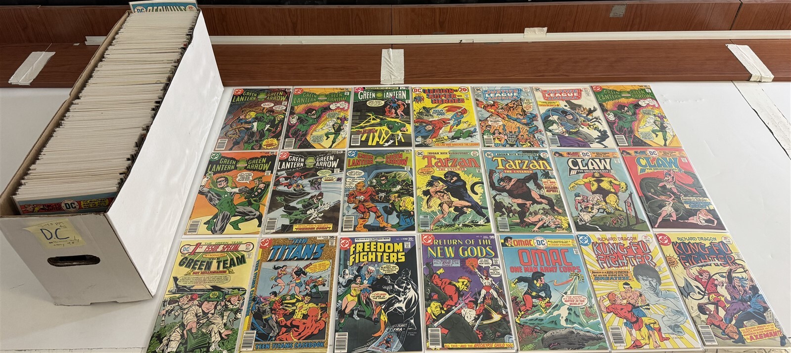 DC Bronze HIGRADE ONLY Lot of (249) Justice League Green Lantern