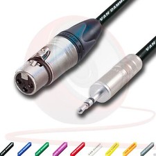 Câble Micro Neutrik Femelle XLR Vers Prise Mini Jack 3,5mm. Câble Van Damme
