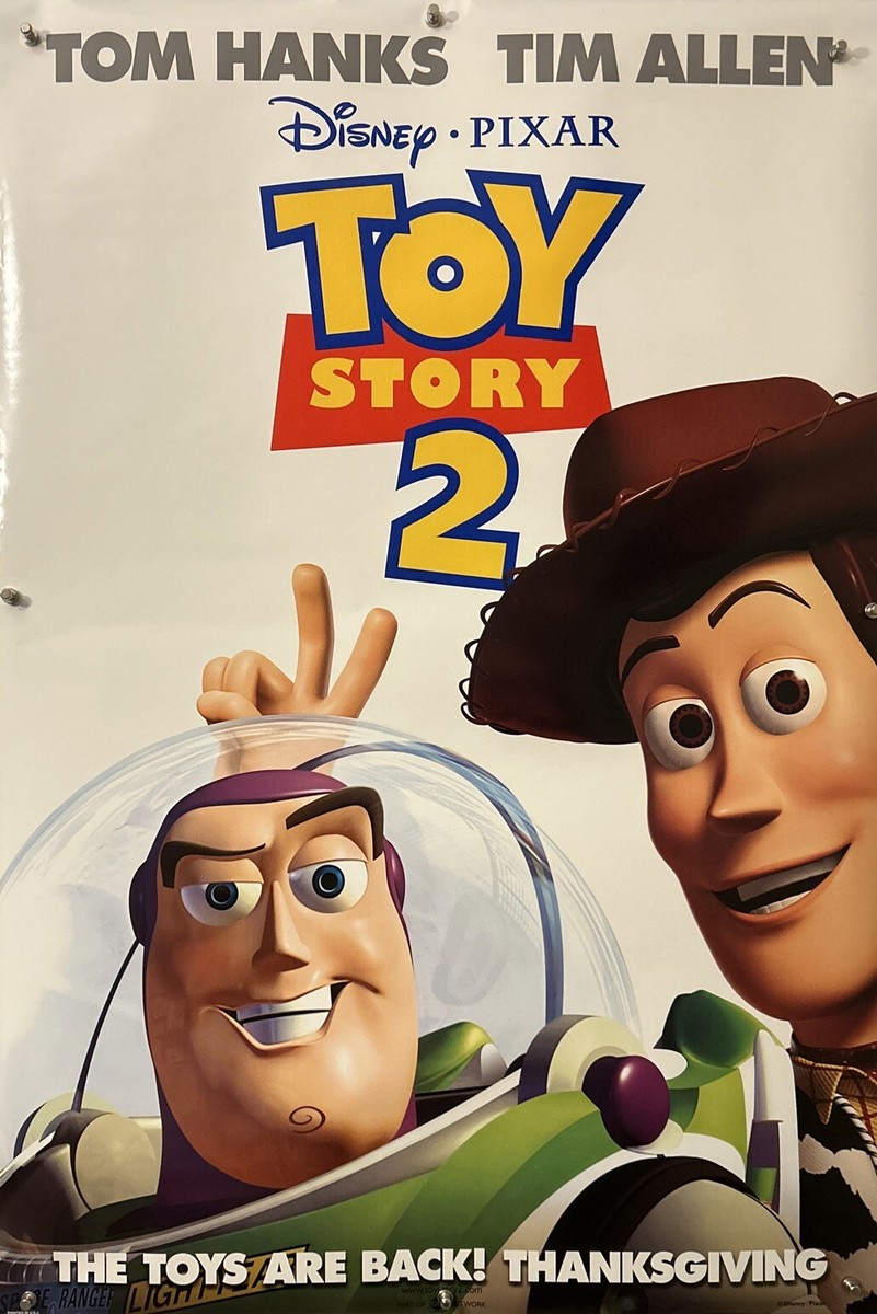 ポスター Toy story2 TOY STORY 2 Original One Sheet Movie Poster - 1999 - DISNEY/PIXAR
