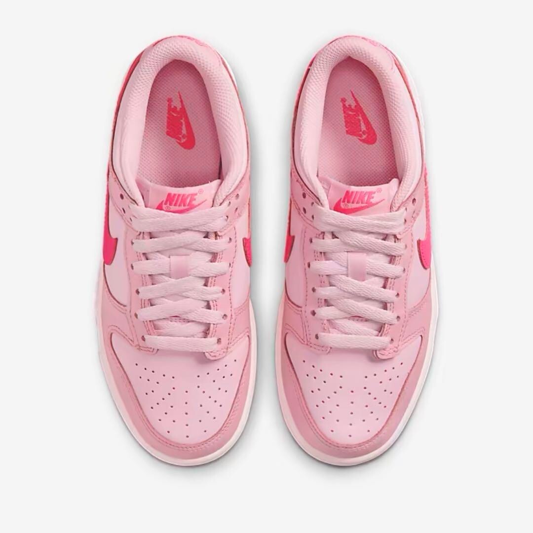 Nike GS Dunk Low DH9765-600 Triple Pink | eBay