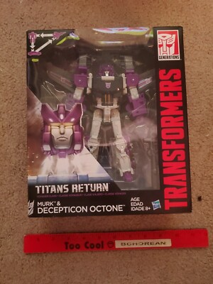 Transformers Titans Return Voyager Class Decepticon Octone/Octane New