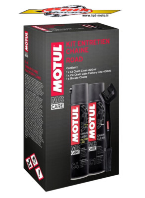 Kit Pulizia Catena Moto - Spazzola E Strumento Per Ingranaggi - EXPROTAS