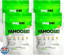 BugMD Vamoose Rodent Repellent Pouches (4 Pack, 16 Pouches) – Plant-Powered R