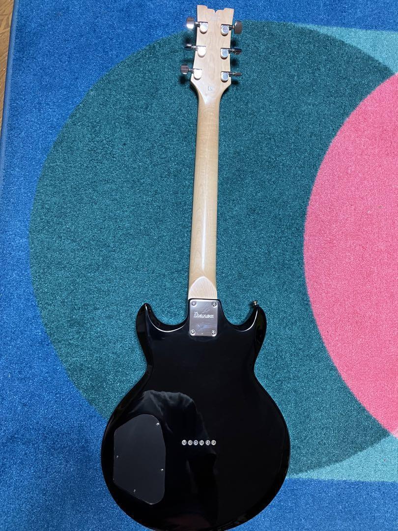 IBANEZ Electric Guitar AX120 Original Shape Black Used with IBANEZ Electric Guitar AX120 Original Shape Black Used with