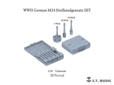 ETmodel P35-224 1:35 WWII German M24 Stielhandgranate SET 3D Printed 