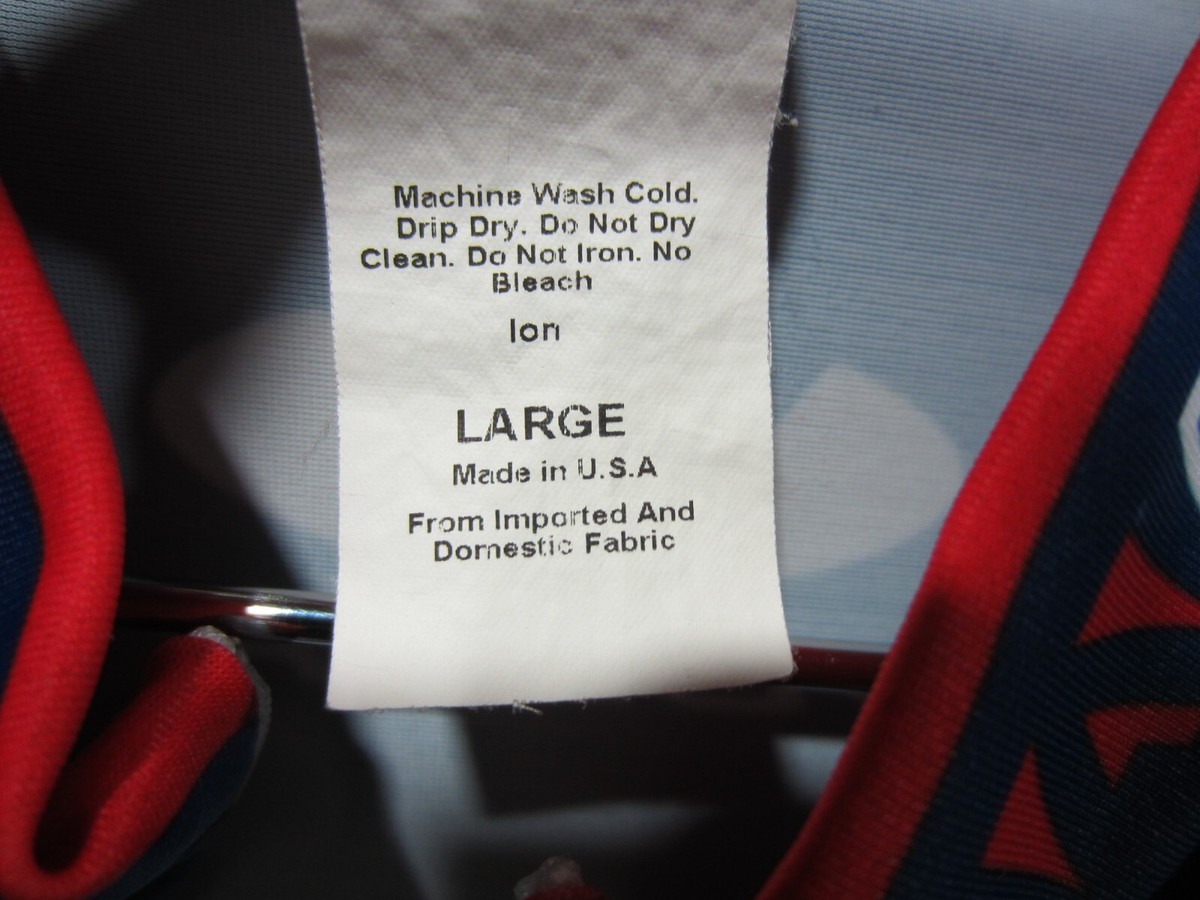 Maillot Cycliste Voler Homme Taille S, Tour Of California, Multicolore Bleu Blanc Rouge